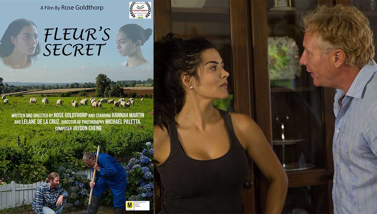 Poster and clip for feature Fleur's Secret